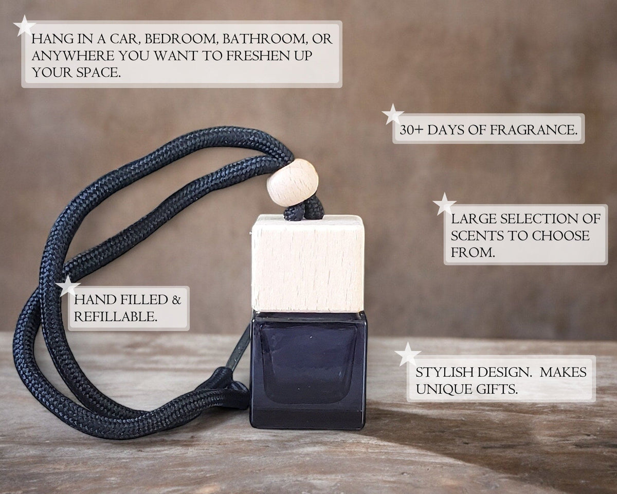 Hanging Car Diffuser - Men's Collection car diffuser Hickory Ridge Soap Co.   