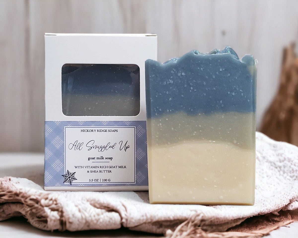 All Snuggled Up Goat Milk Soap Bar Soap Hickory Ridge Soap Co.   