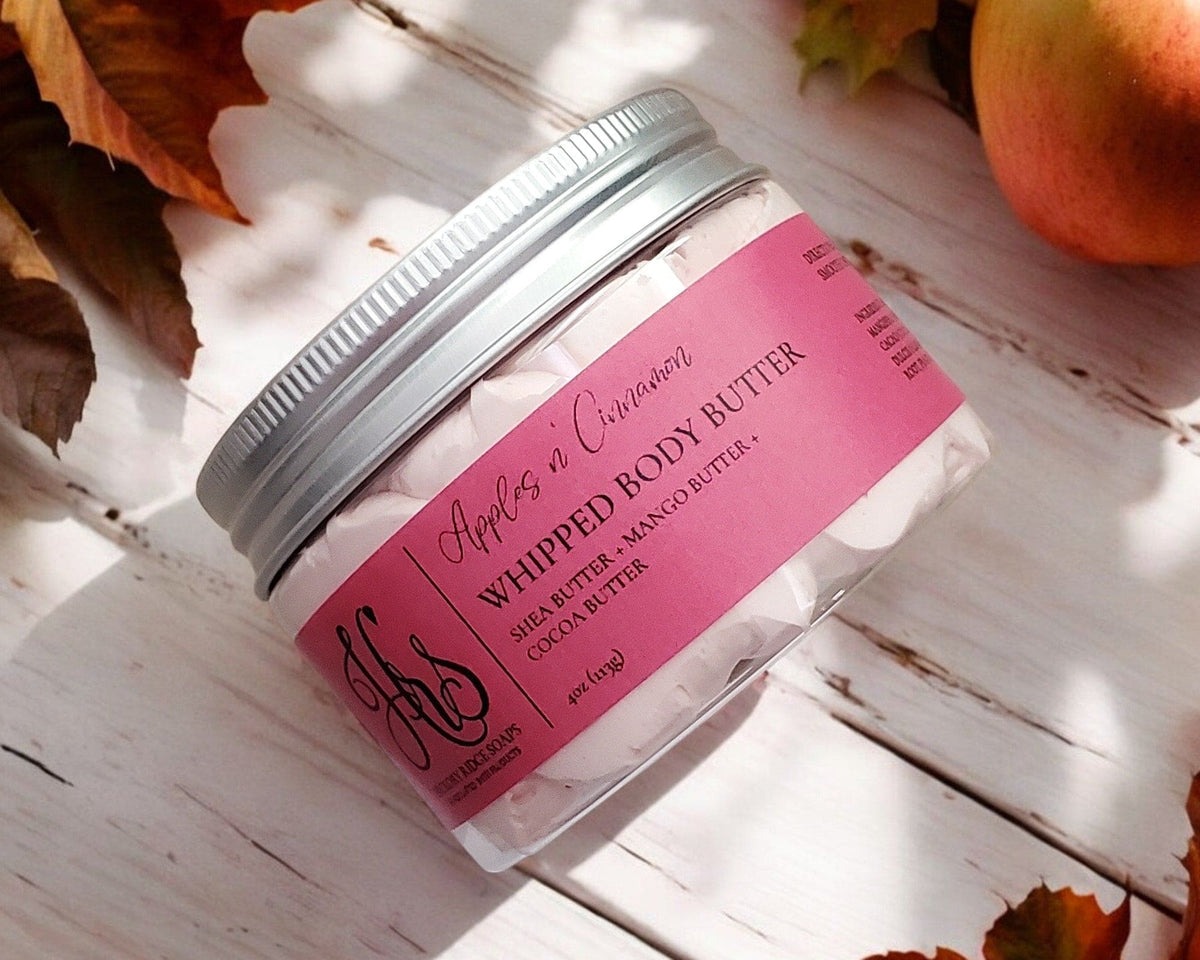 Apples n' Cinnamon Whipped Body Butter whipped body butter Hickory Ridge Soap Co.   