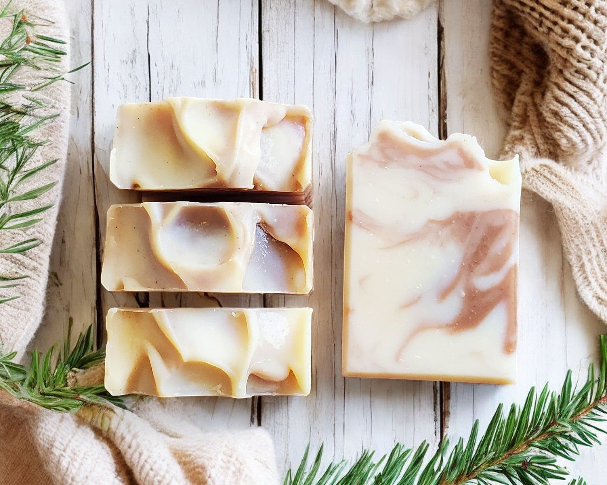 Balsam and Cedar Goat Milk Soap Bar Soap Hickory Ridge Soap Co.   