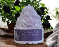 Black Raspberry Vanilla Whipped Body Butter whipped body butter Hickory Ridge Soap Co.   