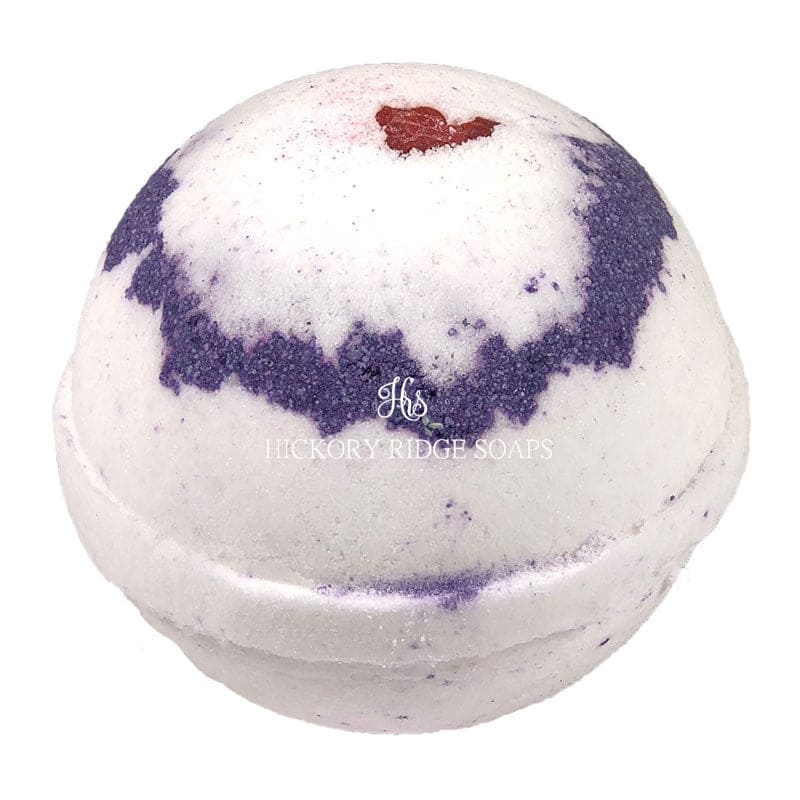 Black Raspberry Vanilla Bath Bomb bath bomb thesoapguy   