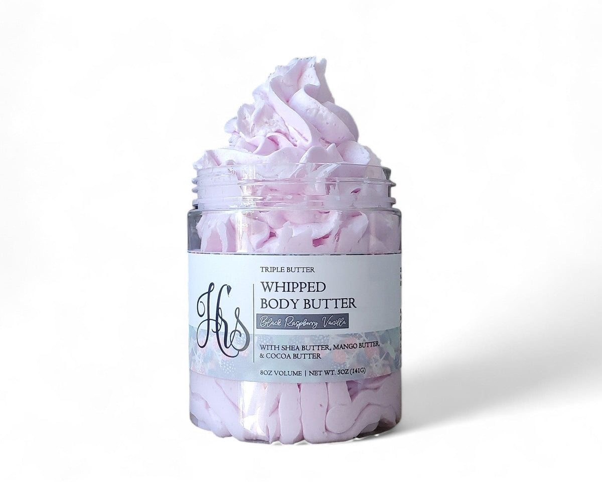 Black Raspberry Vanilla Whipped Body Butter whipped body butter Hickory Ridge Soap Co.   