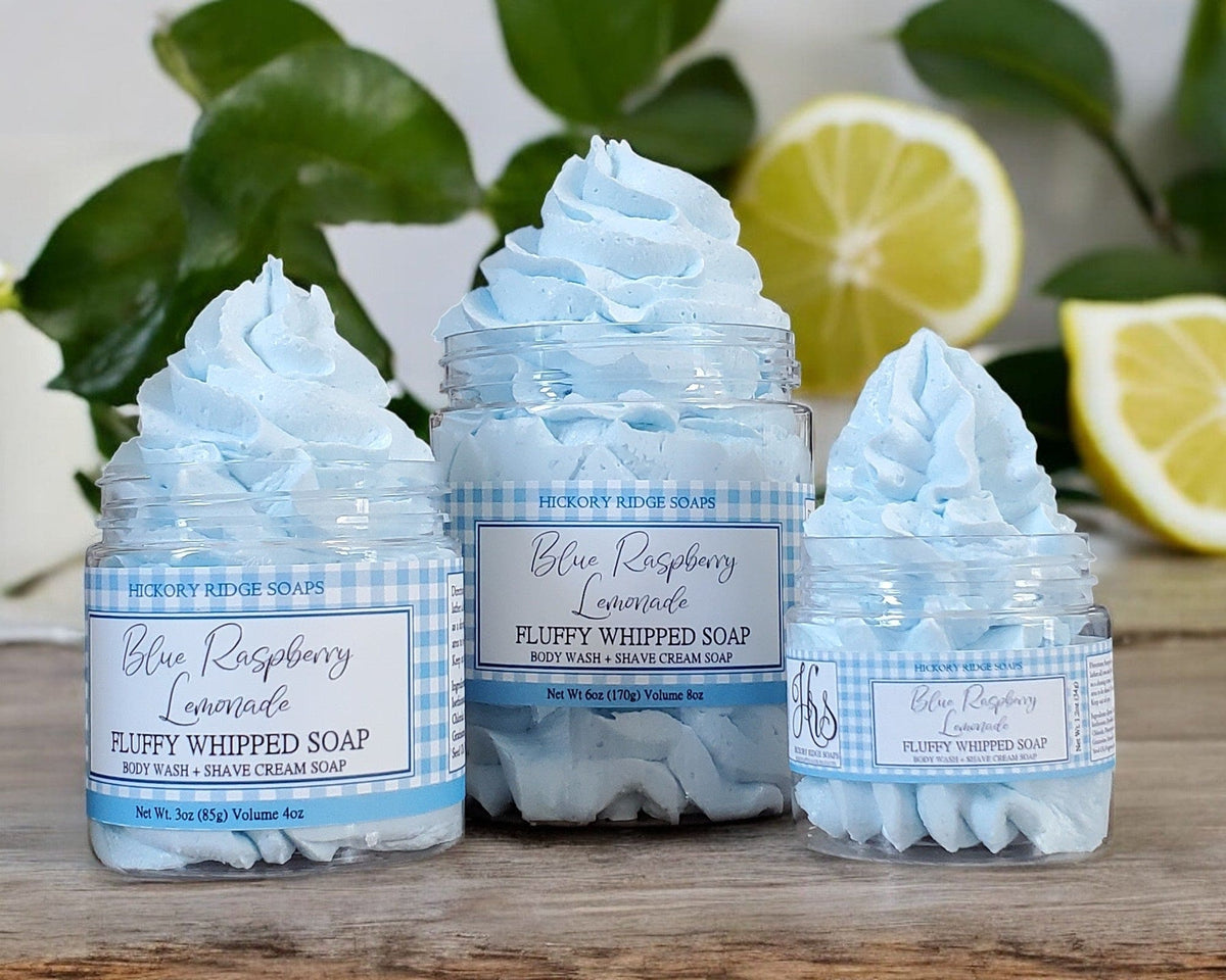 Blue Raspberry Lemonade Whipped Soap