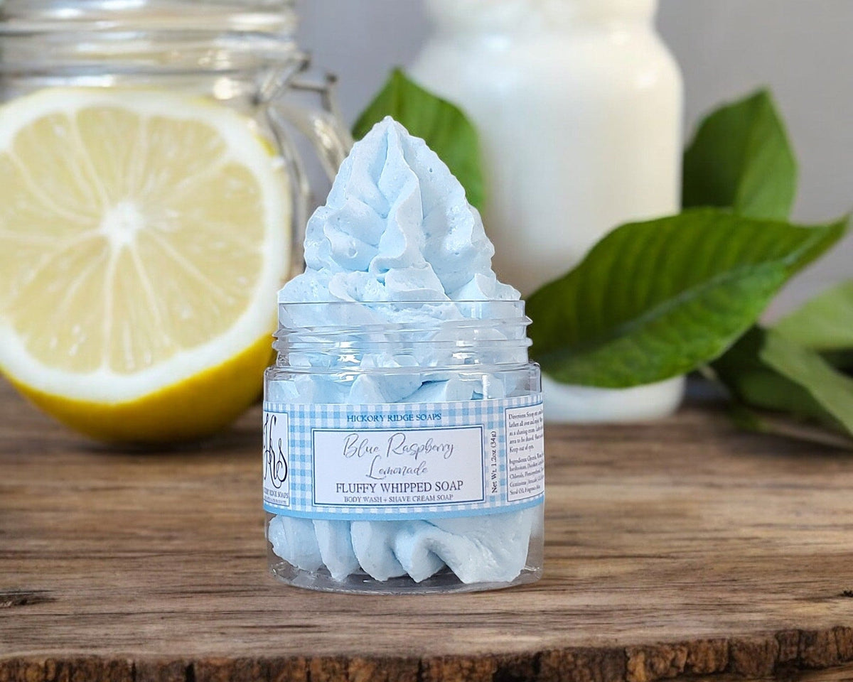 Blue Raspberry Lemonade Whipped Soap