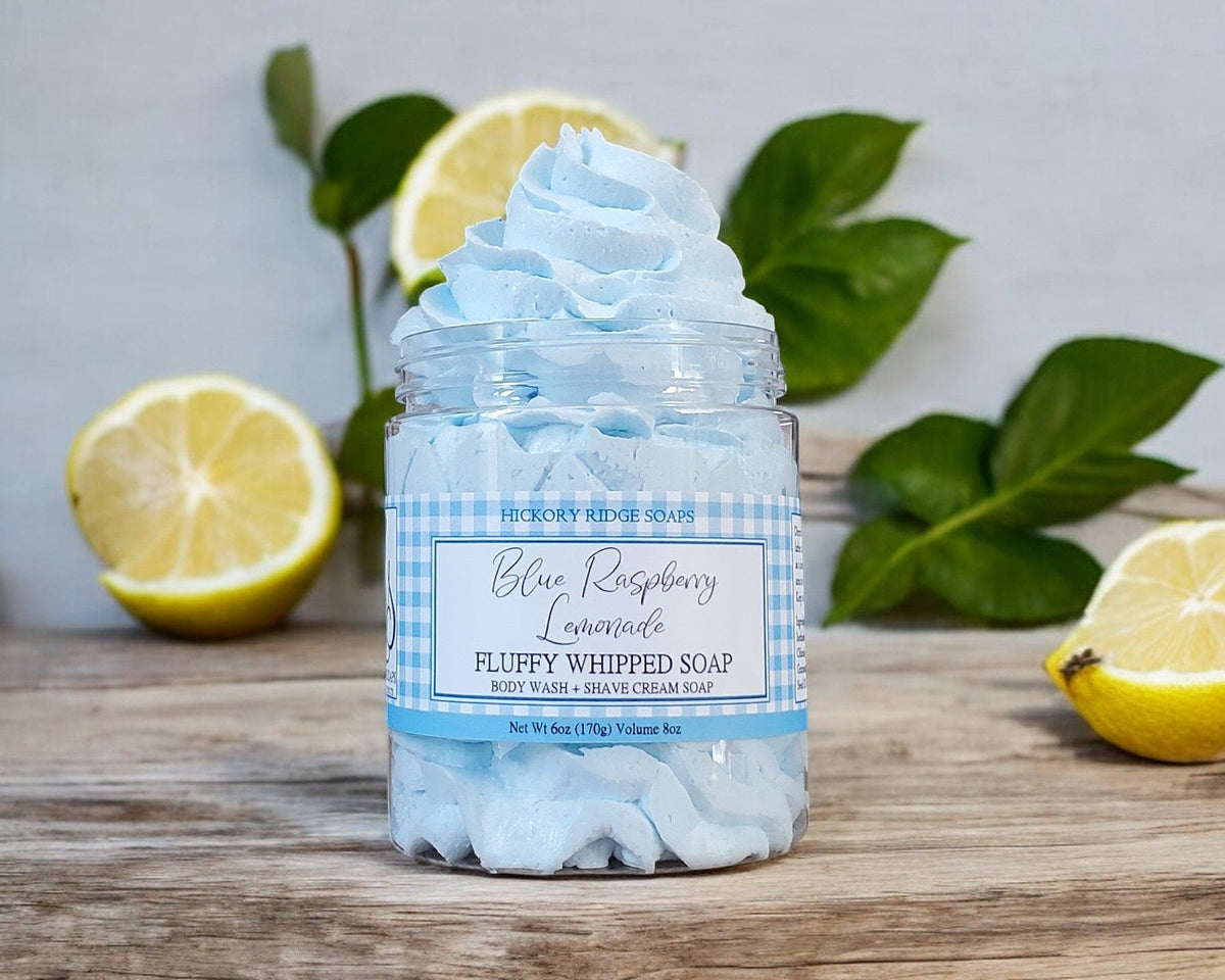 Blue Raspberry Lemonade Whipped Soap