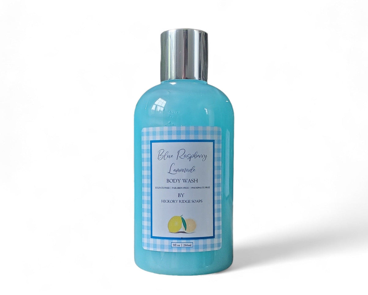 Blue Raspberry Lemonade Body Wash Body Wash Hickory Ridge Soap Co.   