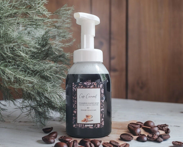 Cafe Caramel Foaming Hand Soap foaming hand soap Hickory Ridge Soap Co.   