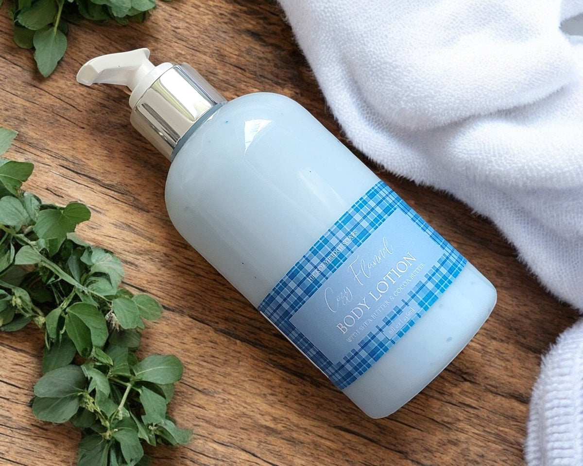 Cozy Flannel Body Lotion cream lotion Hickory Ridge Soap Co.   