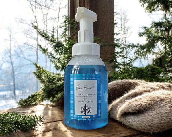 Cozy Flannel Foaming Hand Soap foaming hand soap Hickory Ridge Soap Co.   