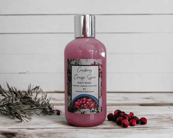 Cranberry Orange Spice Body Wash body wash Hickory Ridge Soap Co.   