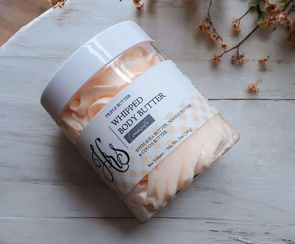 Creamsicle Triple Butter Whipped Body Butter whipped body butter Hickory Ridge Soap Co.   