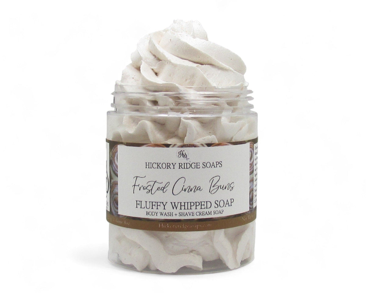 Frosted Cinna Buns Whipped Soap Whipped Soap Hickory Ridge Soap Co.   