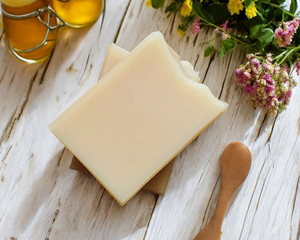 Goat Milk + Wildflower Honey Handmade Soap Soap Hickory Ridge Soap Co.   