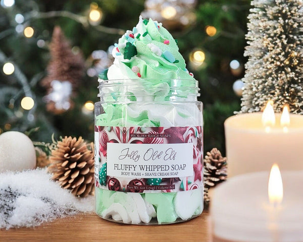 Jolly Old Elf Whipped Soap Whipped Soap Hickory Ridge Soap Co.   