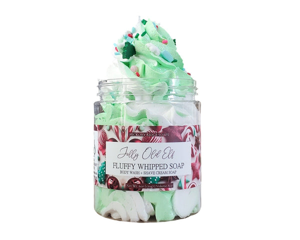 Jolly Old Elf Whipped Soap Whipped Soap Hickory Ridge Soap Co.   