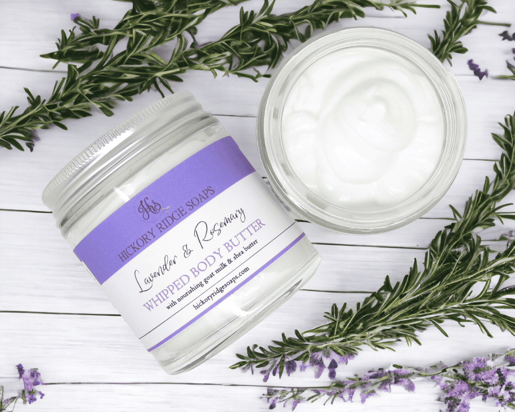 Rosemary and Lavender Whipped Body Butter – Legend's Creek Farm
