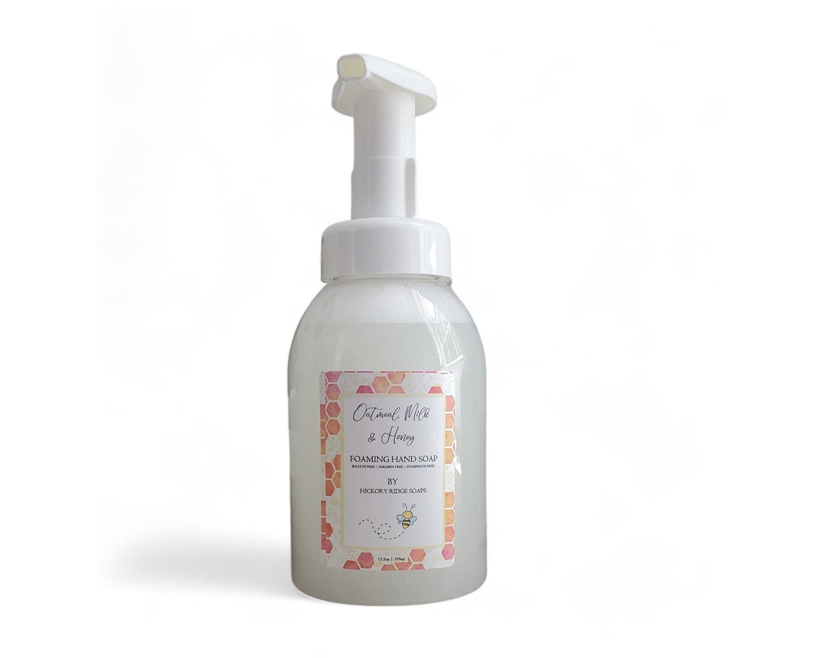 Oatmeal, Milk and Honey Foaming Hand Soap foaming hand soap Hickory Ridge Soap Co.   