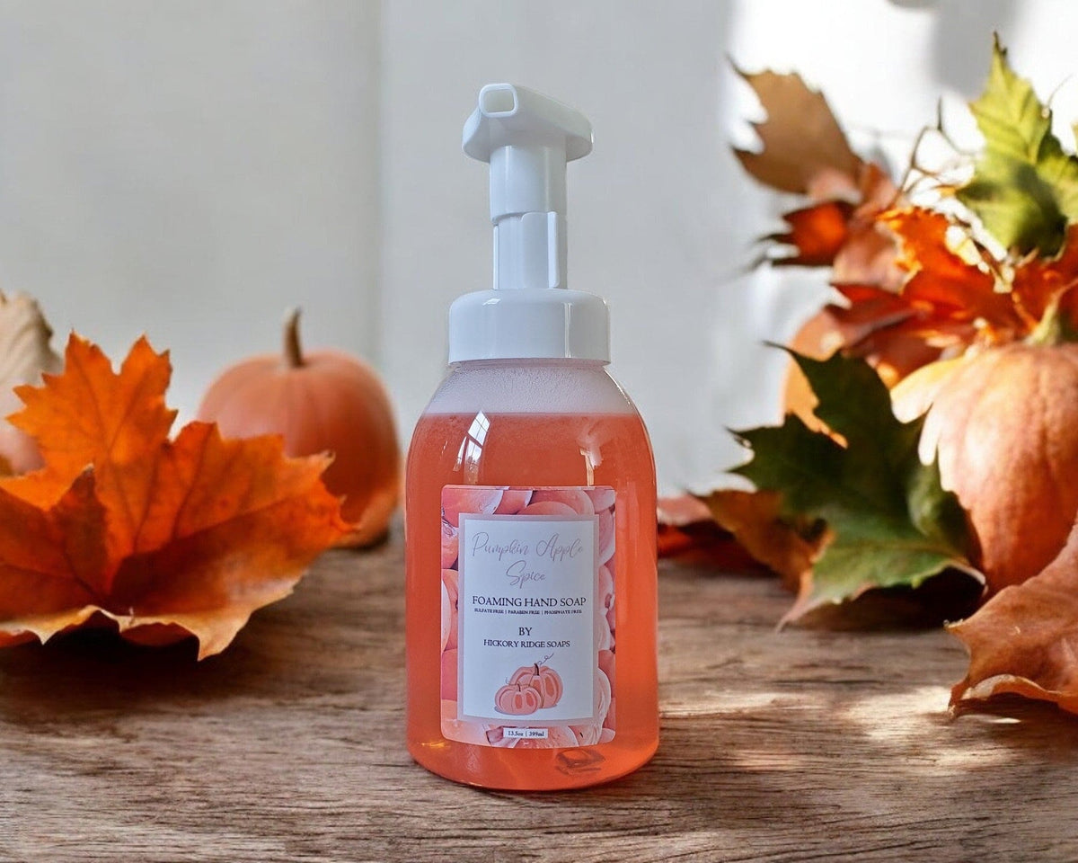 Pumpkin Apple Spice Foaming Hand Soap foaming hand soap Hickory Ridge Soap Co.   