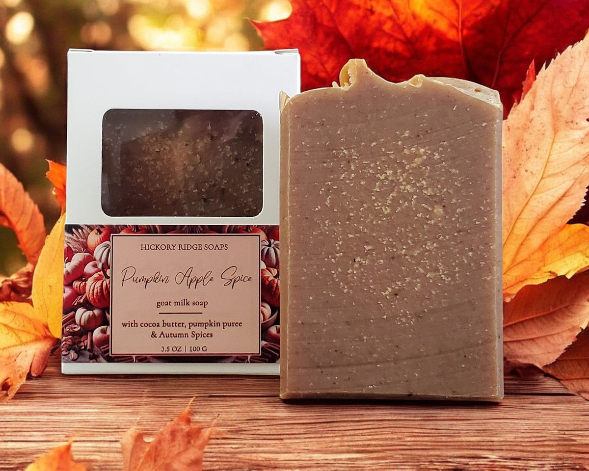 Pumpkin Apple Spice Goat Milk Soap Soap Hickory Ridge Soap Co.   