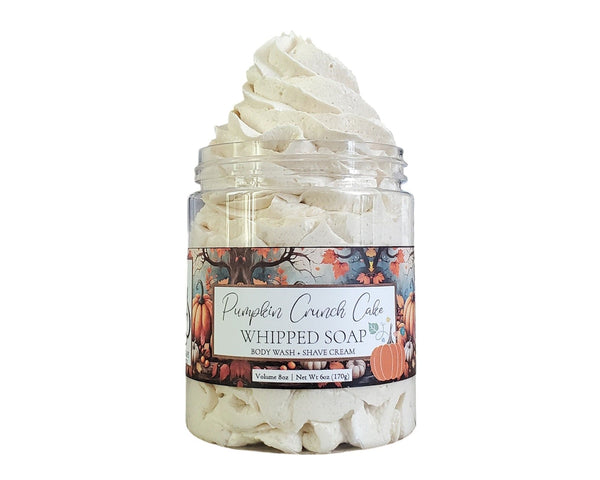 Pumpkin Crunch Cake Whipped Soap Whipped Soap Hickory Ridge Soap Co.   