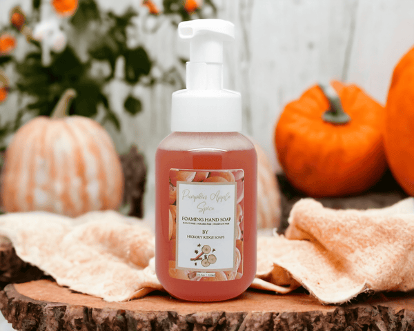 Pumpkin Apple Spice Foaming Hand Soap foaming hand soap Hickory Ridge Soap Co.   