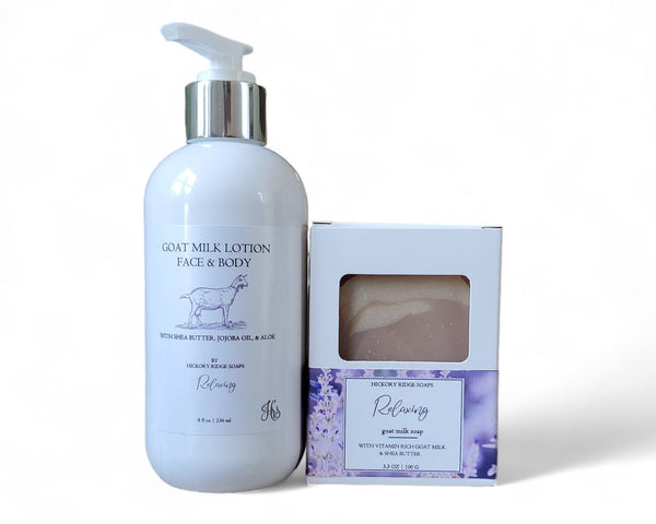 Relaxing Body Care Duo Gift Set Hickory Ridge Soap Co.   