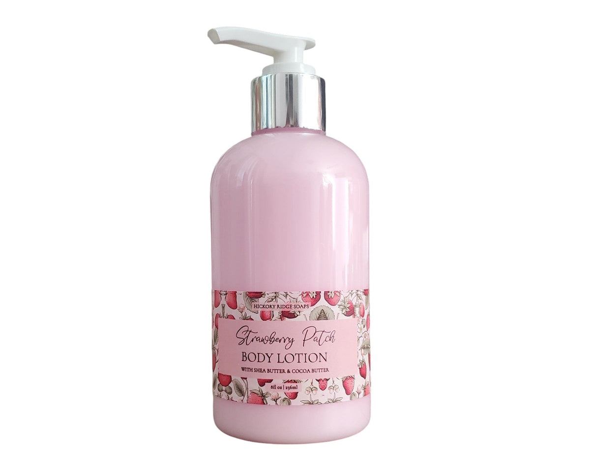 Strawberry Patch Body Lotion cream lotion Hickory Ridge Soap Co.   