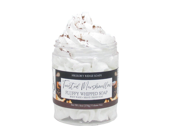 Toasted Marshmallow Whipped Soap whipped soap Hickory Ridge Soap Co.   