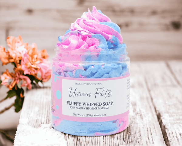 Unicorn Farts Whipped Soap Whipped Soap Hickory Ridge Soap Co.   