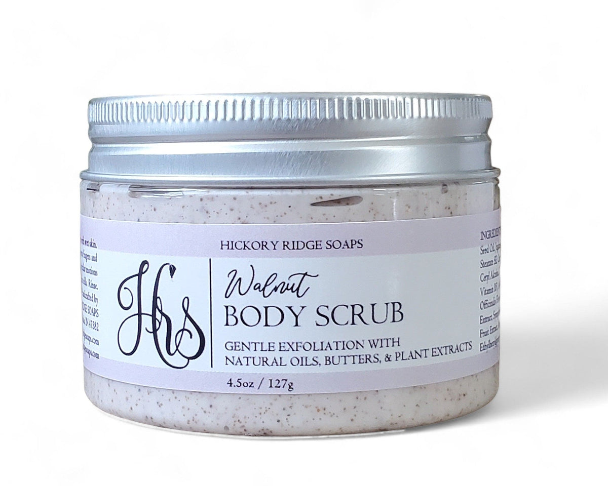 Walnut Body Scrub body scrub Hickory Ridge Soap Co.   
