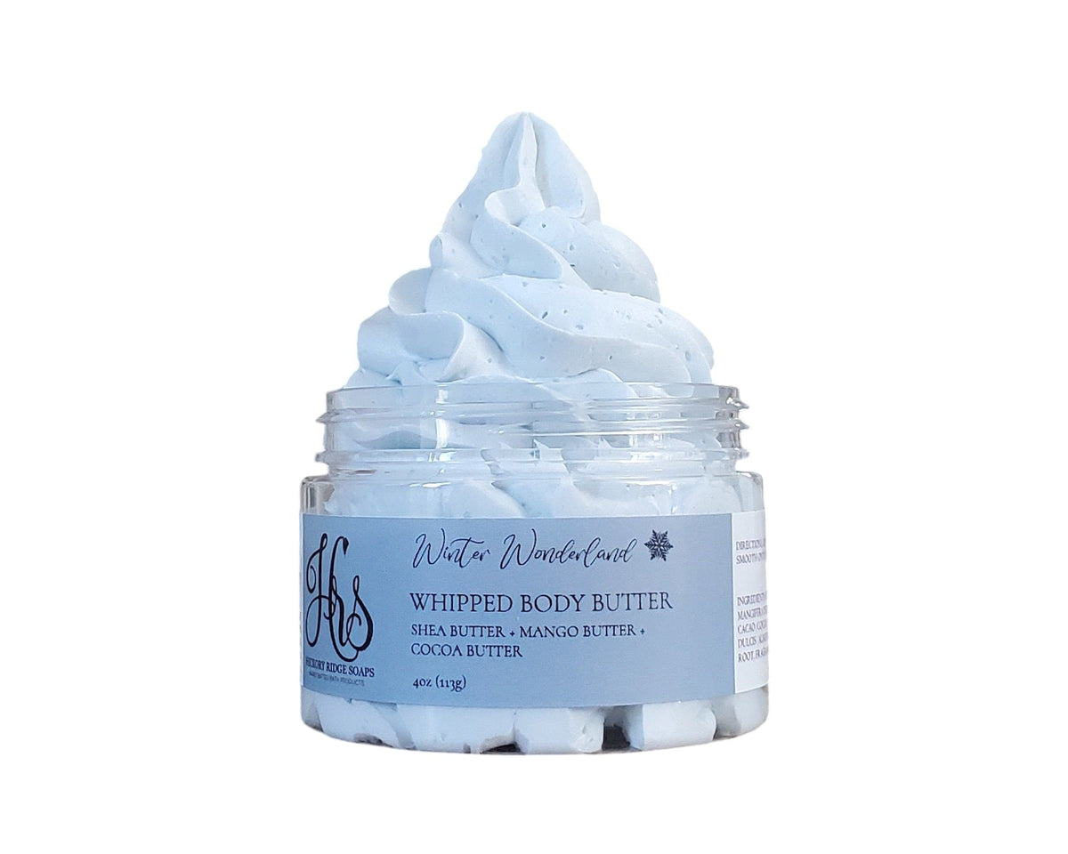 Winter Wonderland Whipped Body Butter whipped body butter Hickory Ridge Soap Co.   