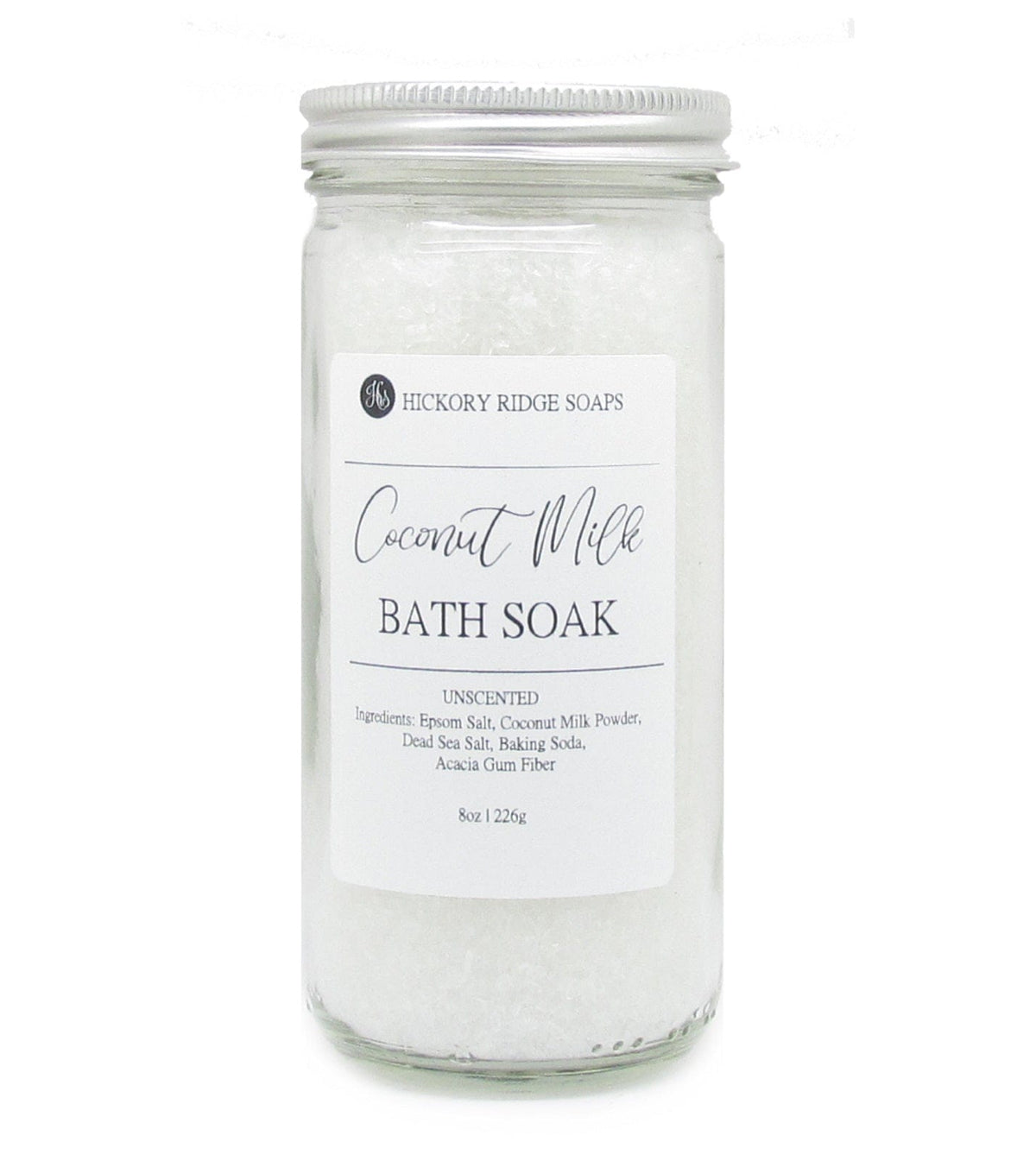 Coconut Milk Bath Soak Bath Additives Hickory Ridge Soap Co.   